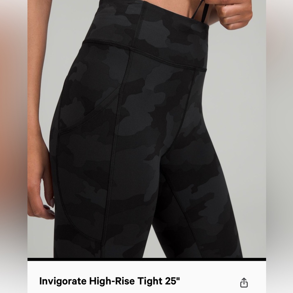 black camo size 4 with pockets